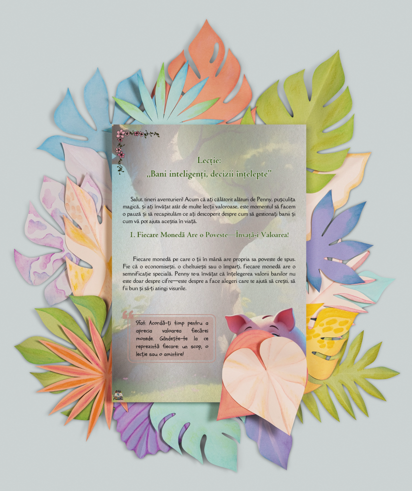 Lecții despre Bani - Fișe de lucru - PDF - Fișa 12