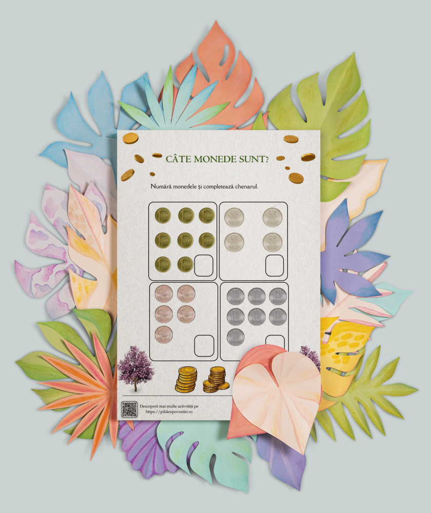 Lecții despre Bani - Fișe de lucru - PDF - Fișa 18
