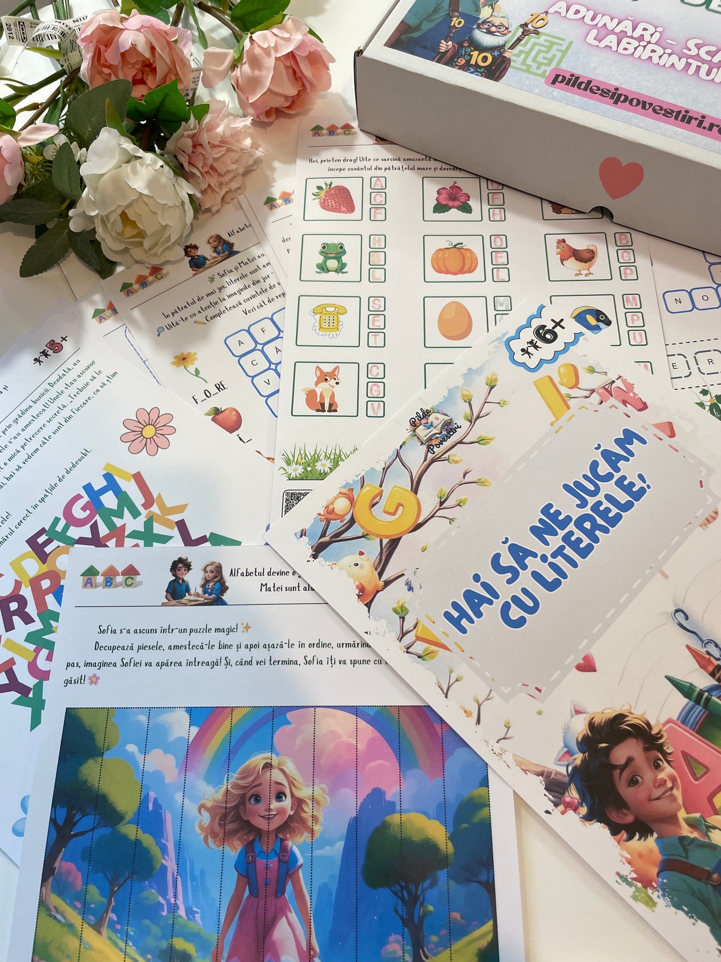 PROMO - Cutia Curioșilor - Matematică, Alfabet și Labirinturi - Clasa Pregătitoare