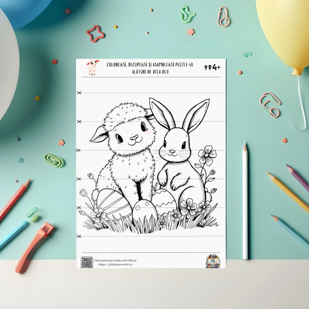 Rezolvăm Puzzle-uri cu Oița Oli!