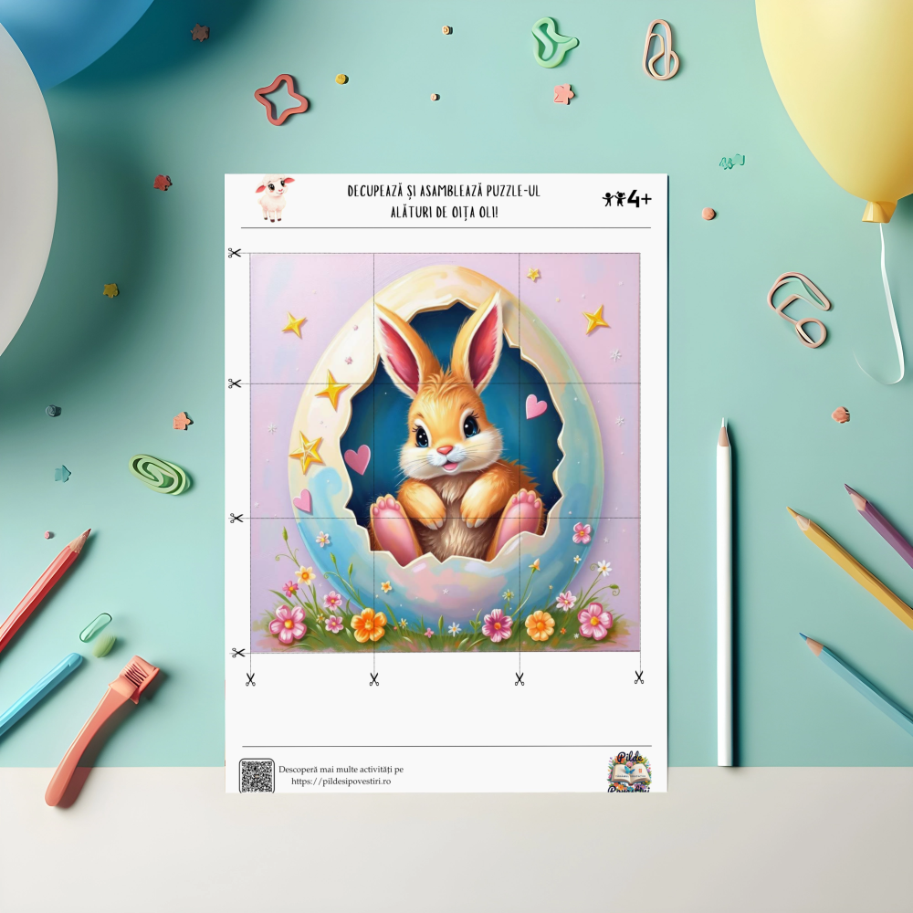 Rezolvăm Puzzle-uri cu Oița Oli!