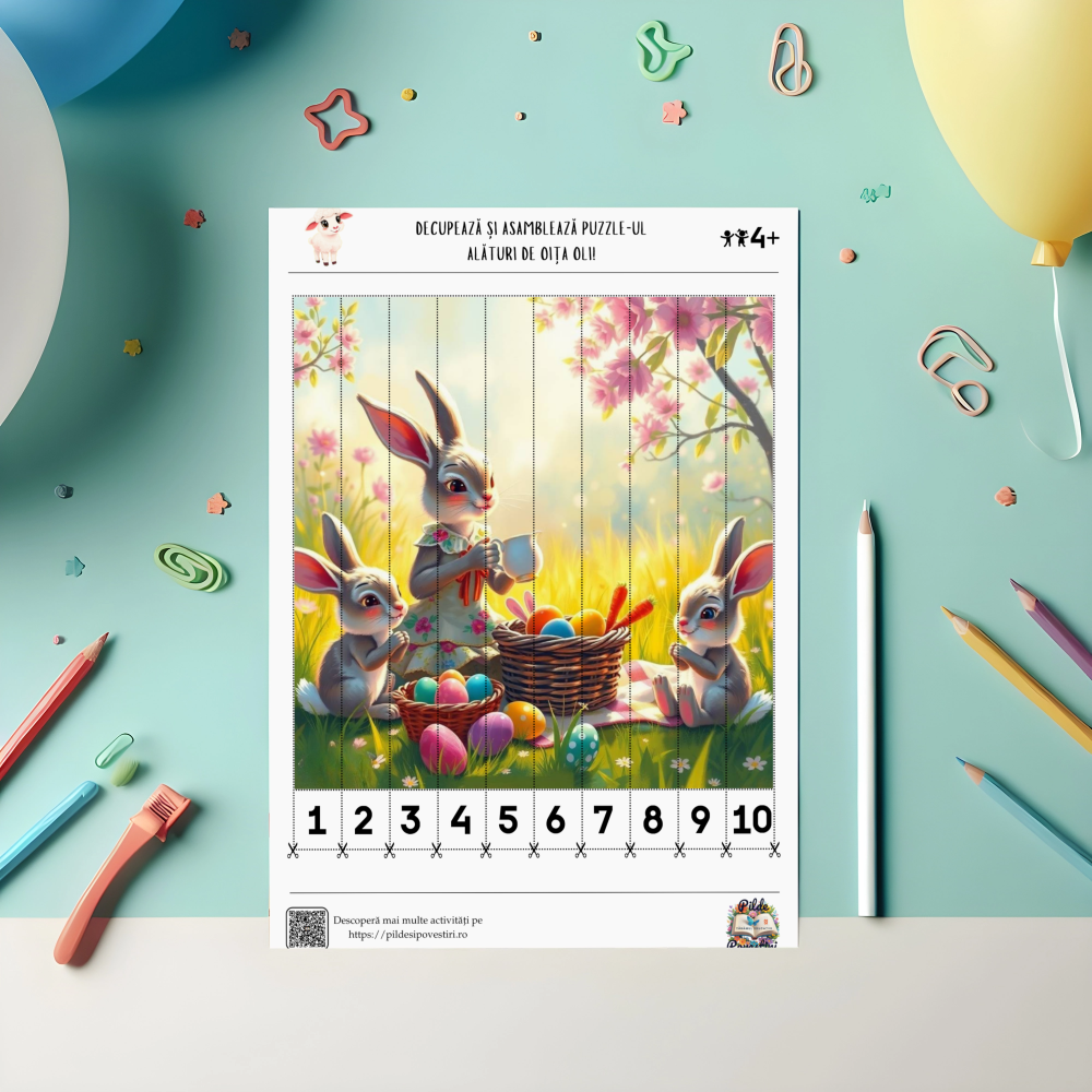 Rezolvăm Puzzle-uri cu Oița Oli!