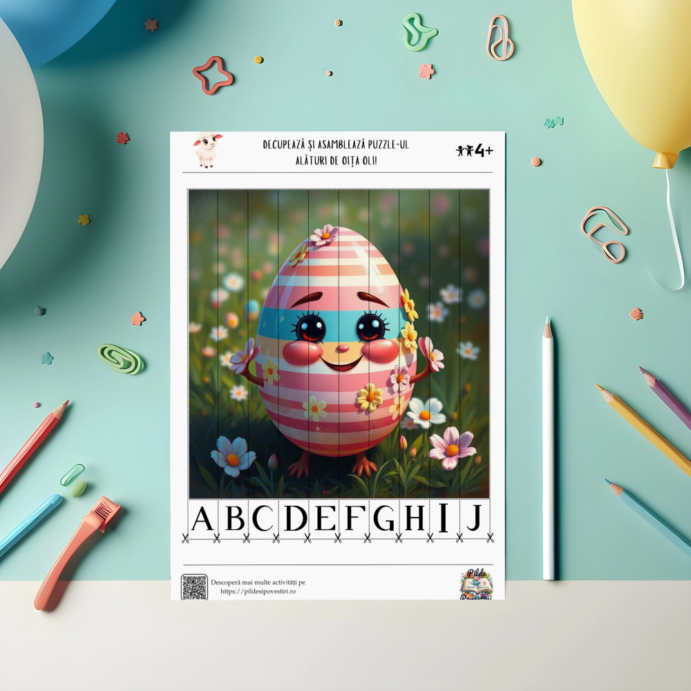 Rezolvăm Puzzle-uri cu Oița Oli!