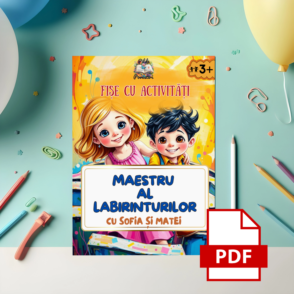 Labirinturi Educative -  120 de Provocări pentru Mințile Curioase!