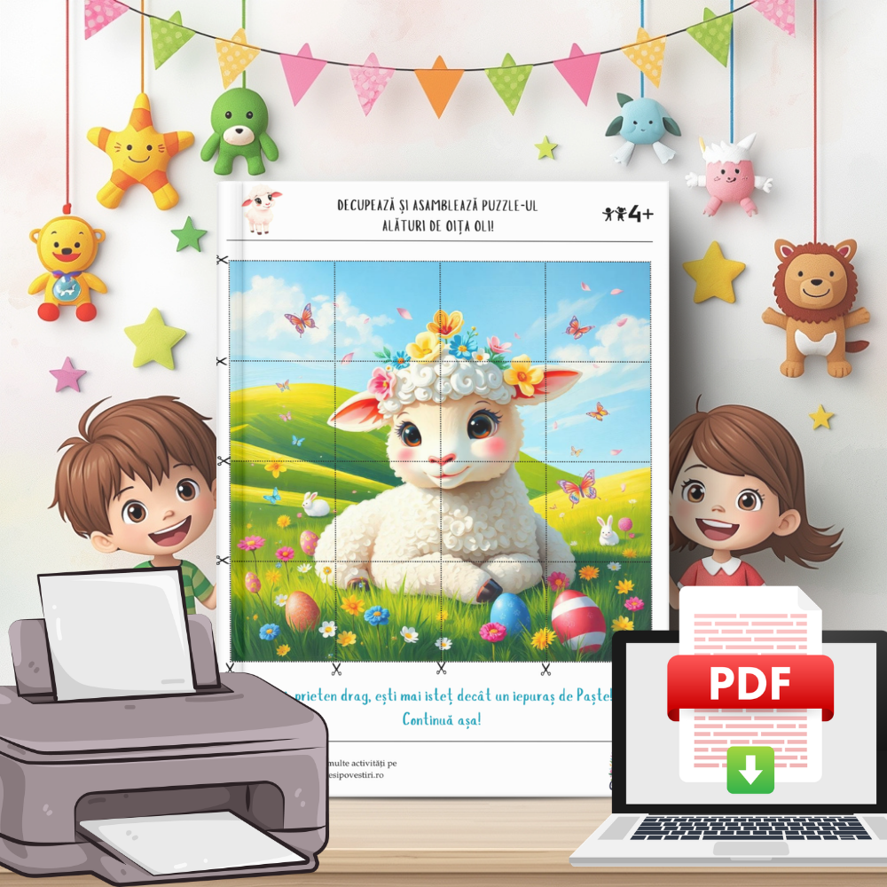 Rezolvăm Puzzle-uri cu Oița Oli!