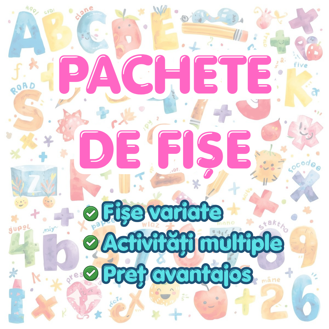 📚 Pachete de Fișe