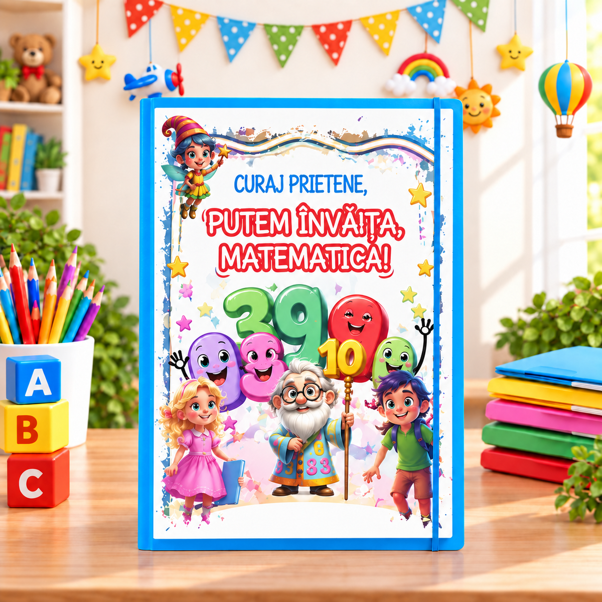 Mapa Educativă ”Curaj Prieteni, Putem Învăța Matematica”