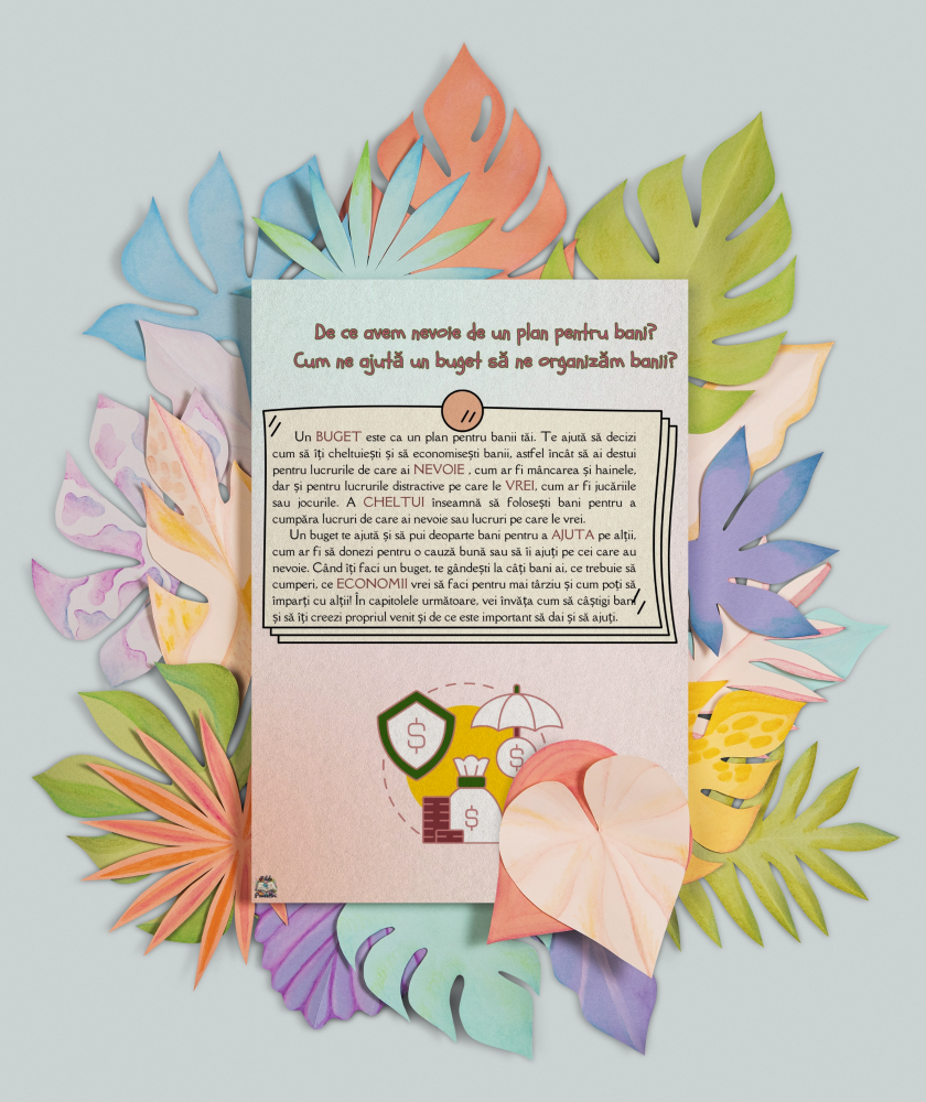 Lecții despre Bani - Fișe de lucru - PDF - Fișa 6