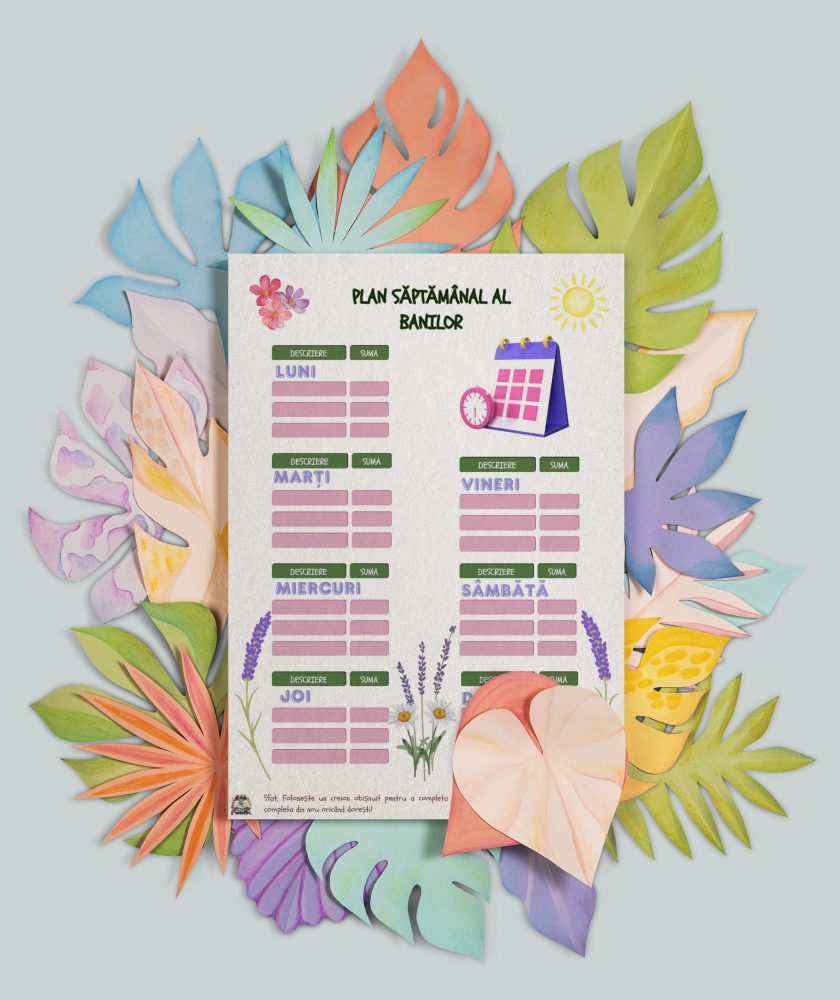 Lecții despre Bani - Fișe de lucru - PDF - Fișa 7