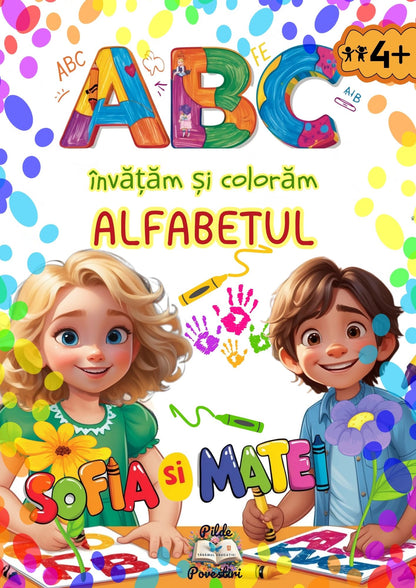 Prima Mea Cutie cu Fișe de Lucru – Litere și Numere cu Sofia și Matei