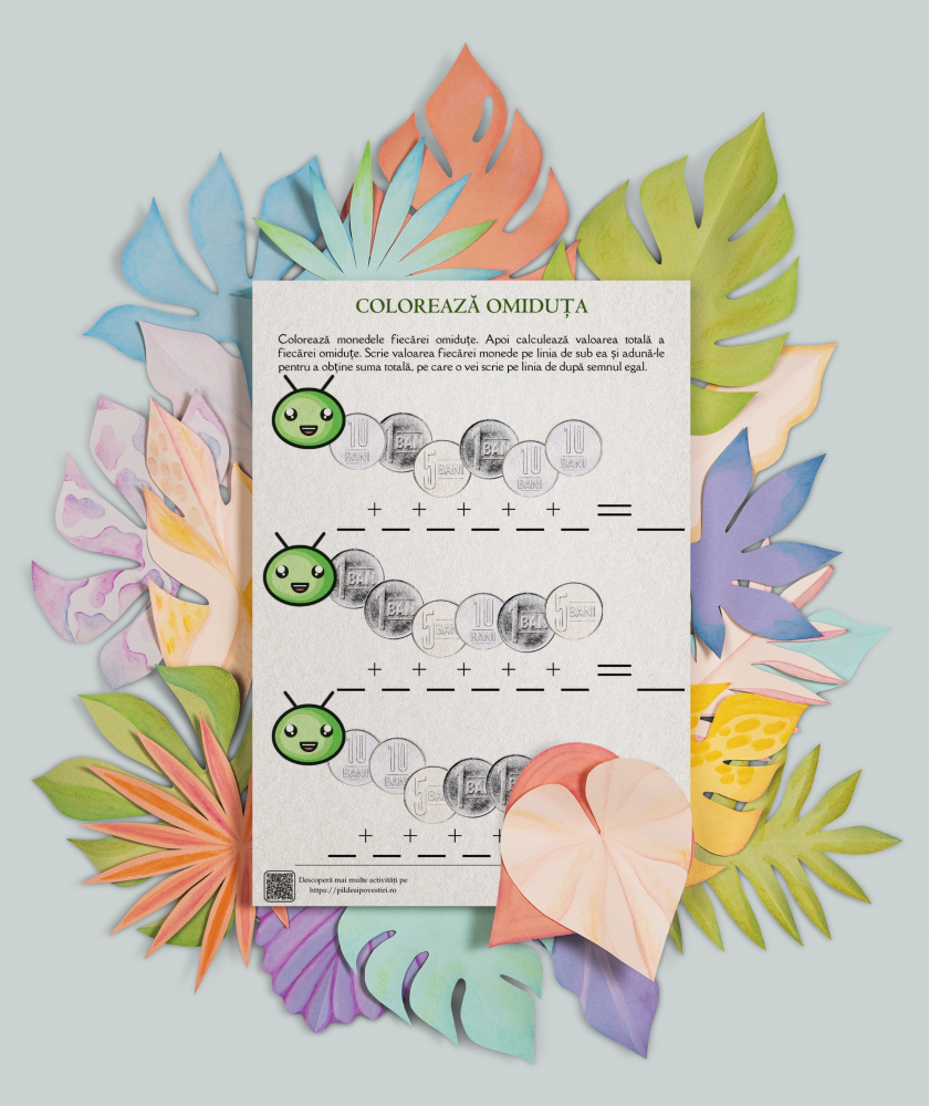 Lecții despre Bani - Fișe de lucru - PDF - Fișa 17