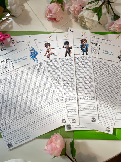 Mapa educativă ”Semne și litere de mână”