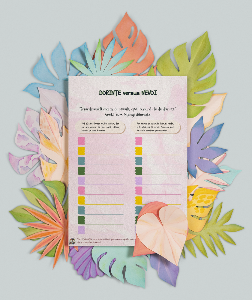 Lecții despre Bani - Fișe de lucru - PDF - Fișa 4