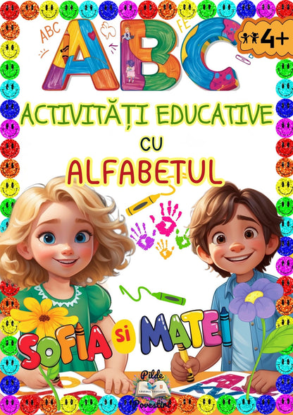Prima Mea Cutie cu Fișe de Lucru – Litere și Numere cu Sofia și Matei