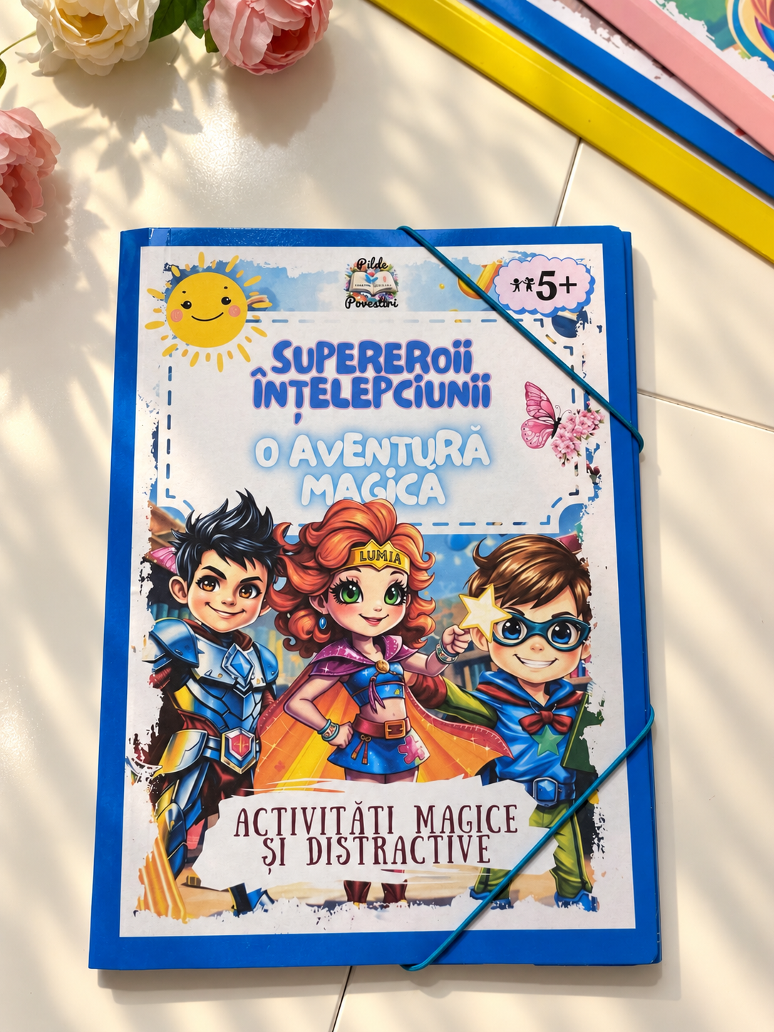Mapa Educativă: SuperEroii Înțelepciunii – Aventuri Magice către Tărâmul Înțelepciunii!