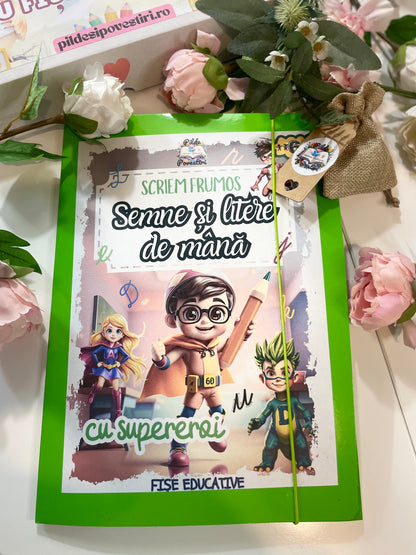 Mapa educativă ”Semne și litere de mână”