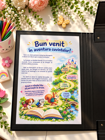 Citesc, Înțeleg și Descopăr – 3 Seturi de Fișe Educative, 128 de Pagini - Pilde și Povestiri