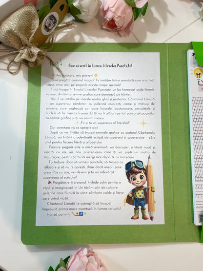 Mapa educativă ”Semne și litere de mână”