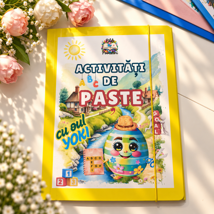 Mapa de Paște cu Oul Yoki – Activități și Jocuri