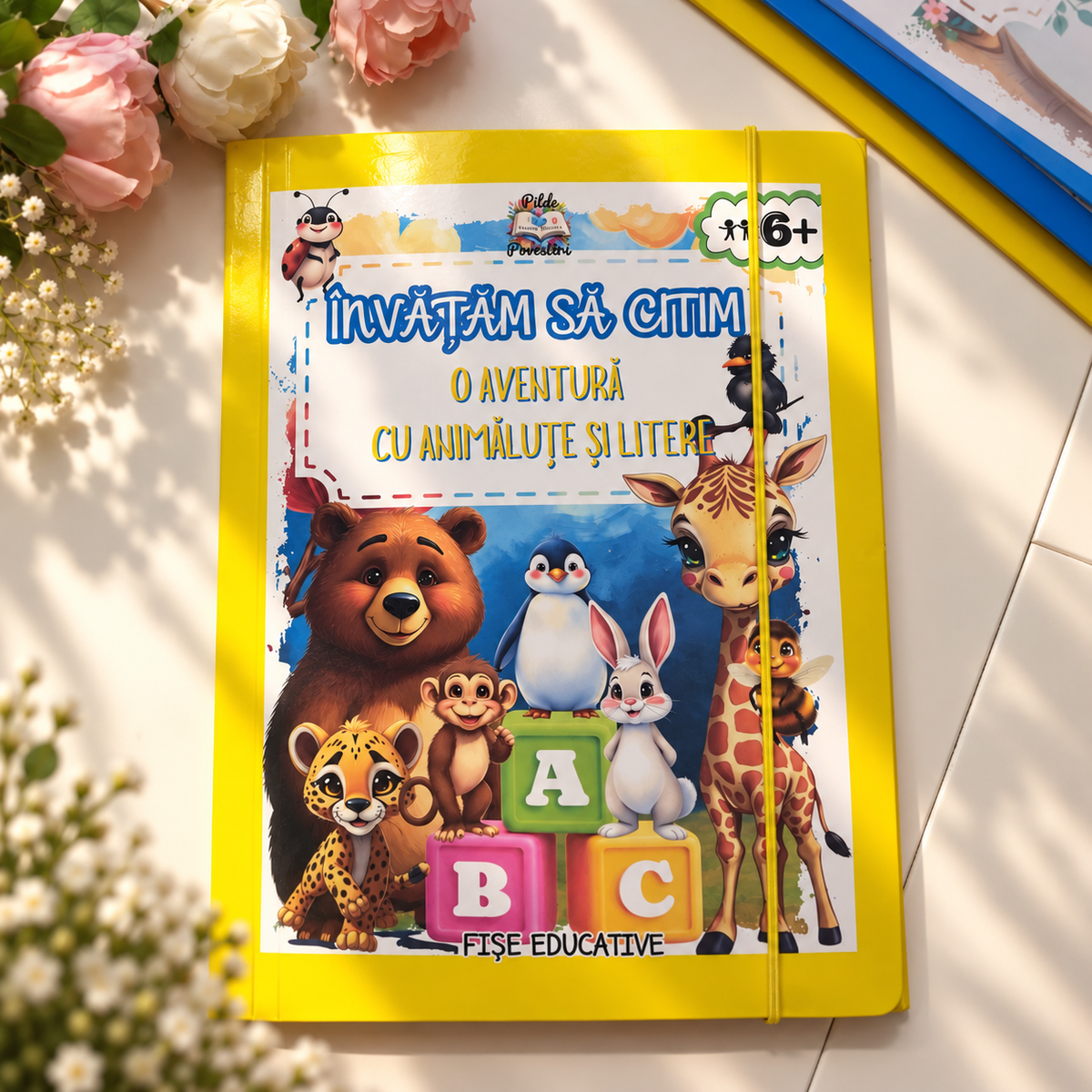 Mapa Educativă: Învățăm să citim – O aventură cu animăluțe și litere