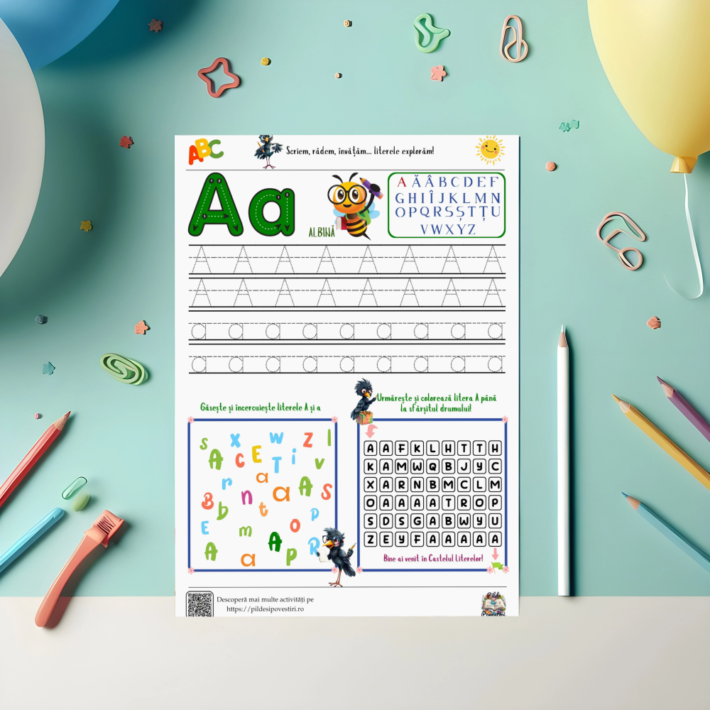 Hai să învățăm Alfabetul cu Ciorela