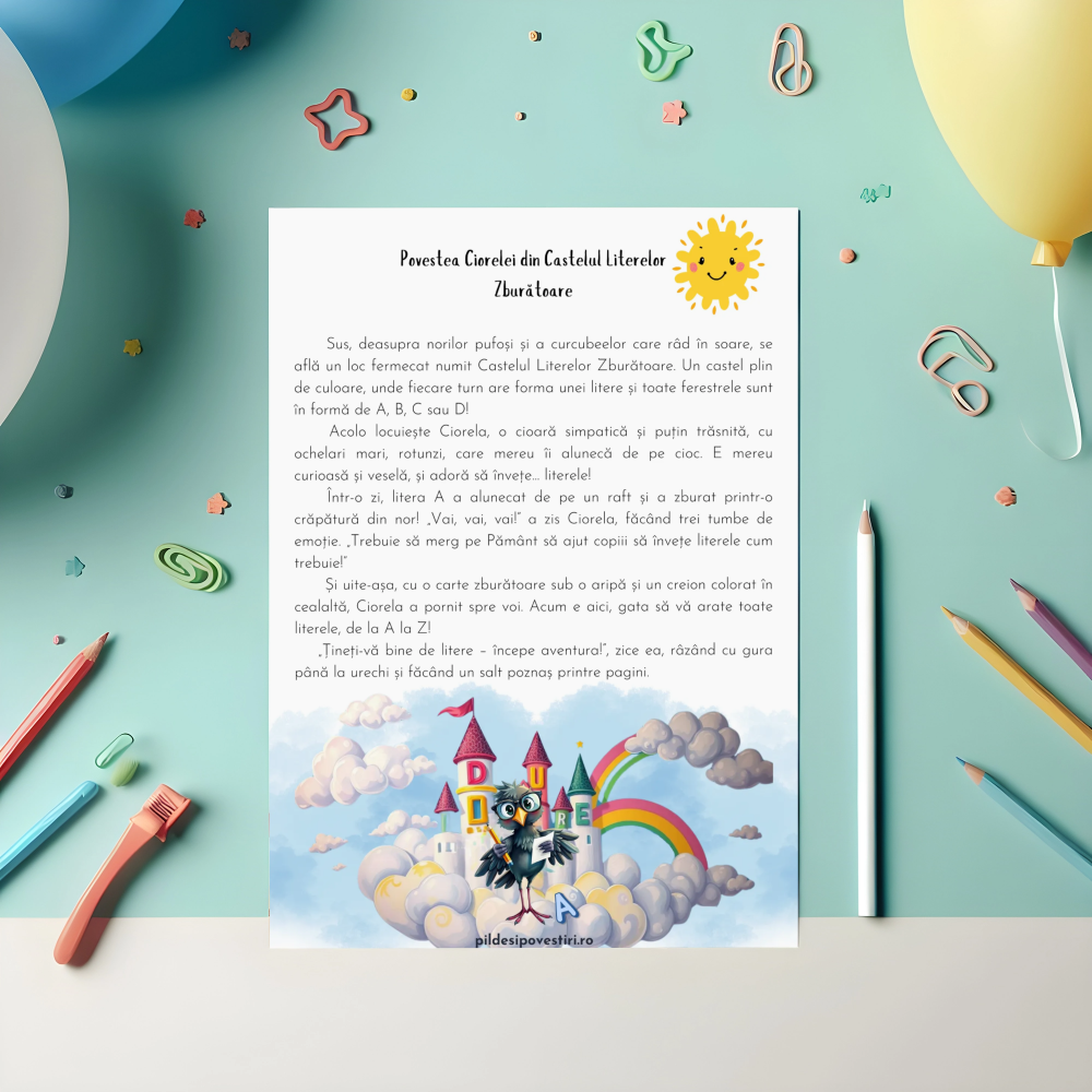 Hai să învățăm Alfabetul cu Ciorela