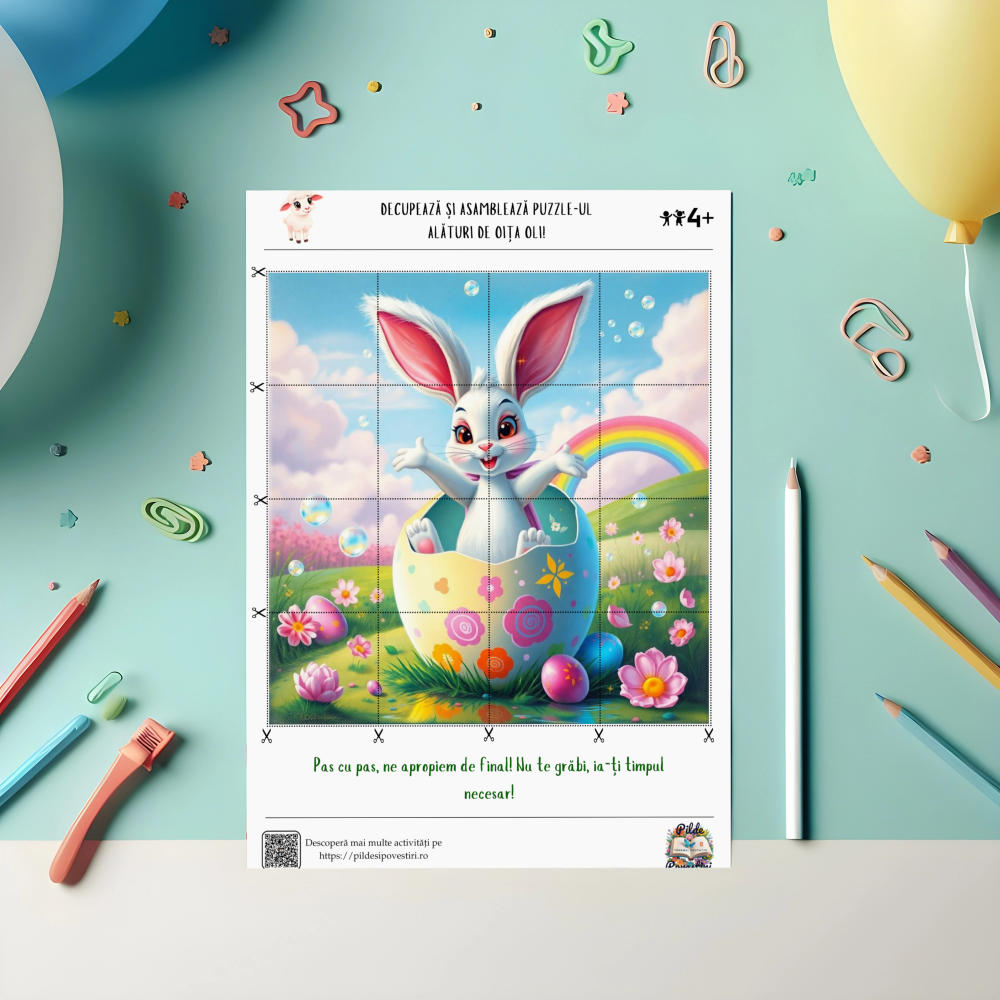 Rezolvăm Puzzle-uri cu Oița Oli!