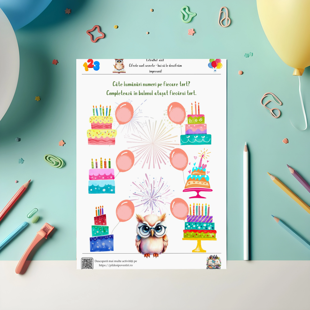 Hai să învățăm numerele de la 1 la 10 cu ExtraBuf