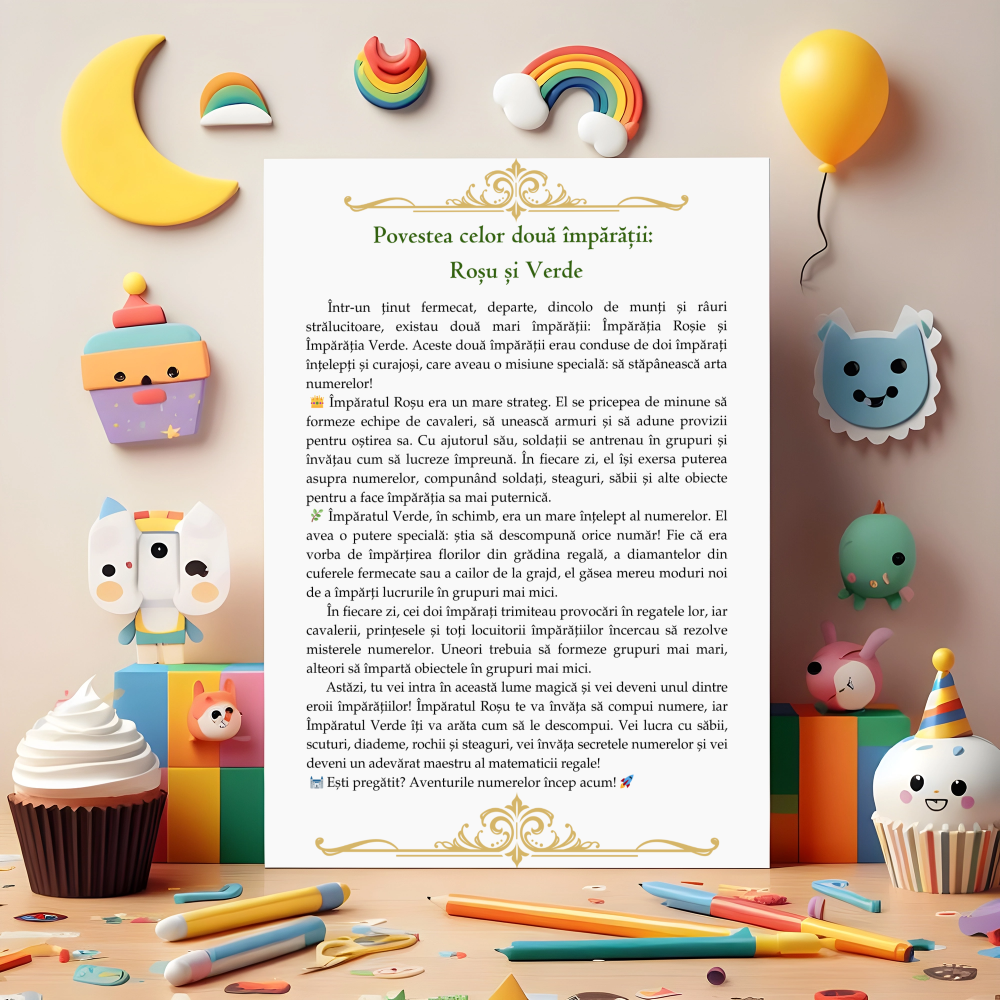 Compunem și Descompunem cu Împăratul Verde și Împăratul Roșu