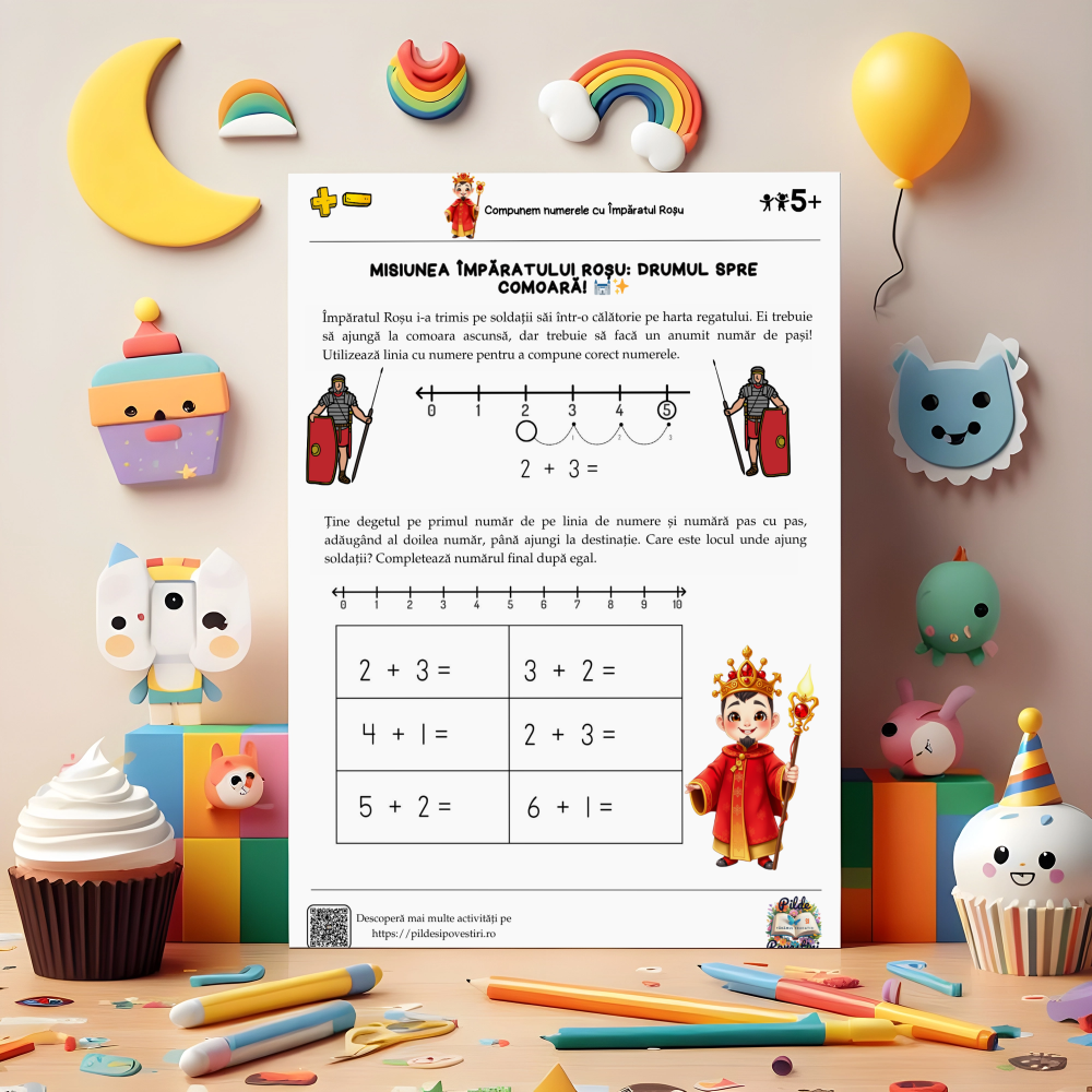 Compunem și Descompunem cu Împăratul Verde și Împăratul Roșu