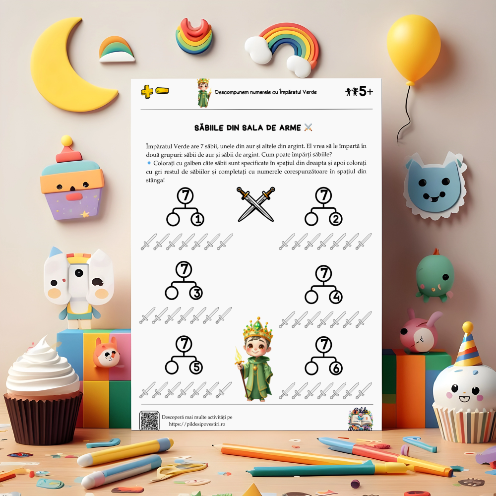 Compunem și Descompunem cu Împăratul Verde și Împăratul Roșu