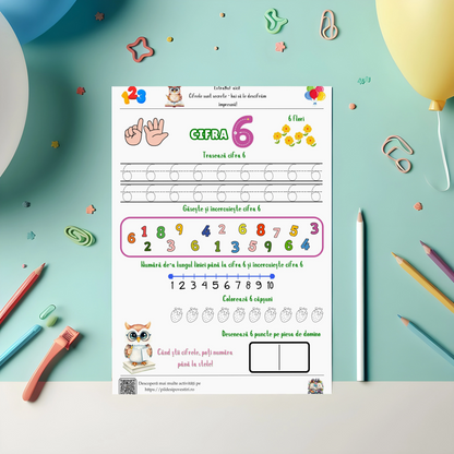 Hai să învățăm numerele de la 1 la 10 cu ExtraBuf