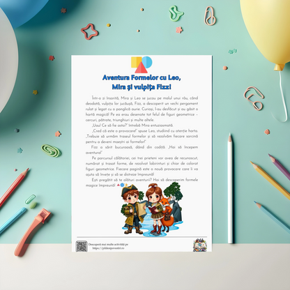 Fișe Educative cu Forme Geometrice - PDF - Fișa 10