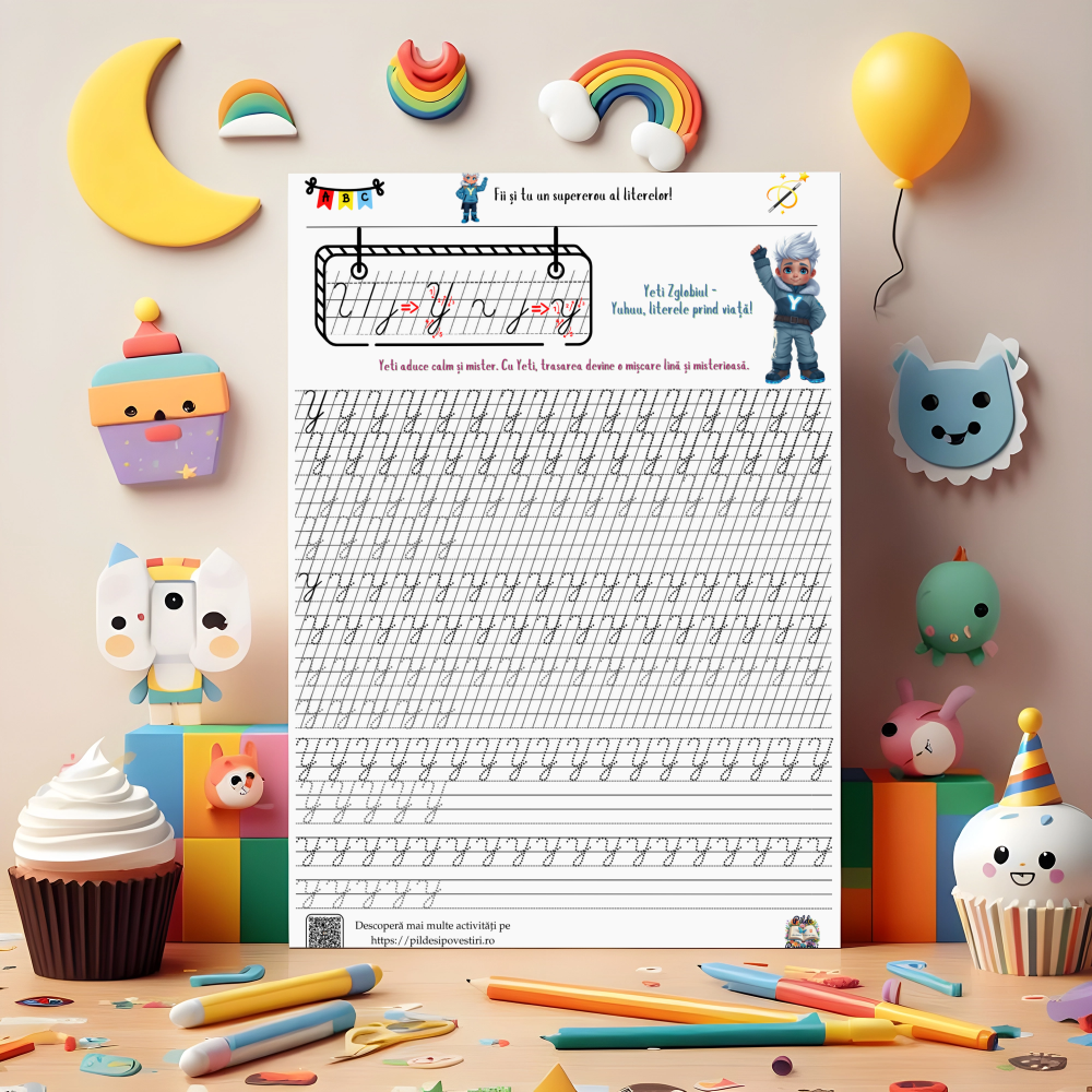 Mapa educativă ”Semne și litere de mână”