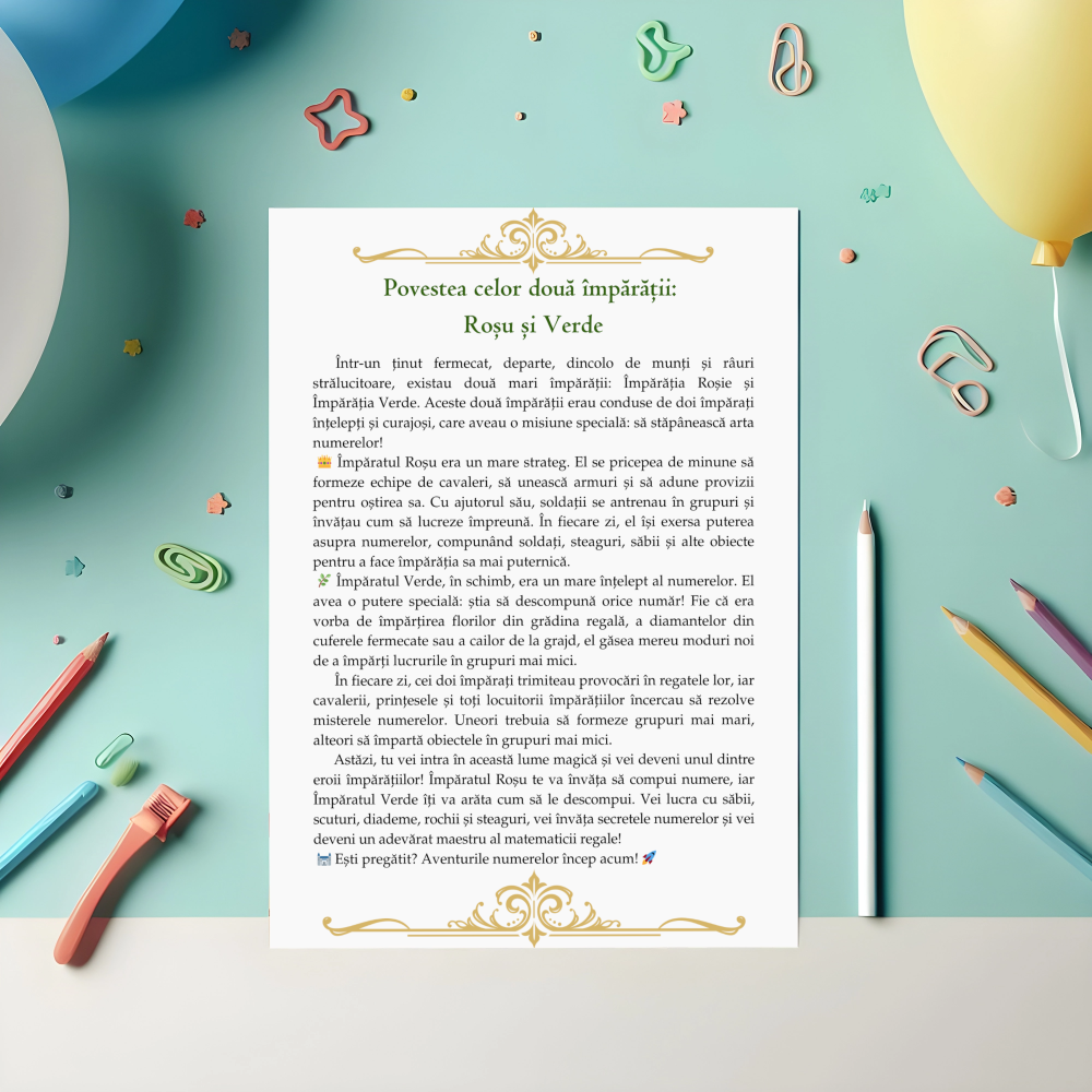 Fișă educativă - Compunem și Descompunem de la 1 la 10 - Fișa 9