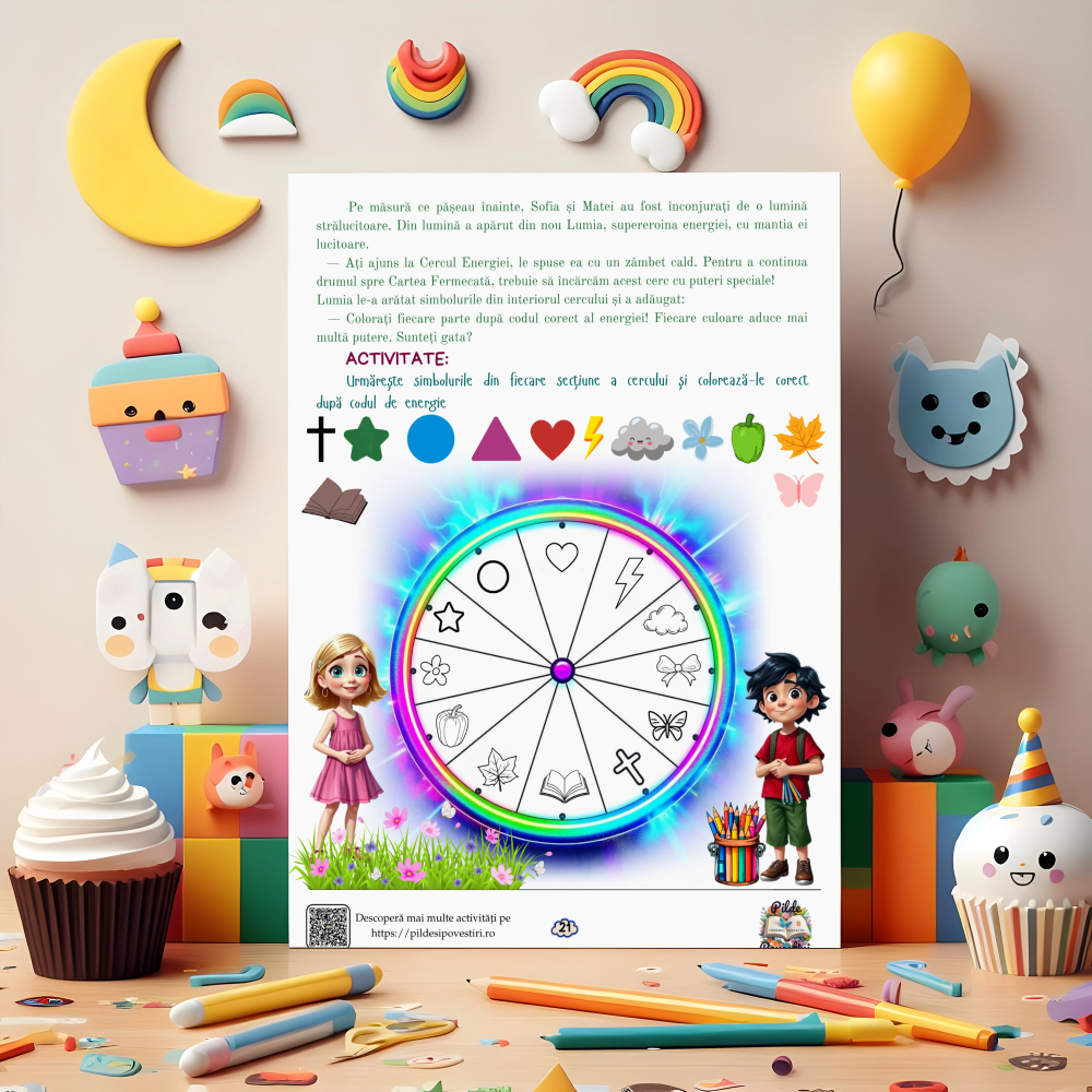 Mapa Educativă: SuperEroii Înțelepciunii – Aventuri Magice către Tărâmul Înțelepciunii!