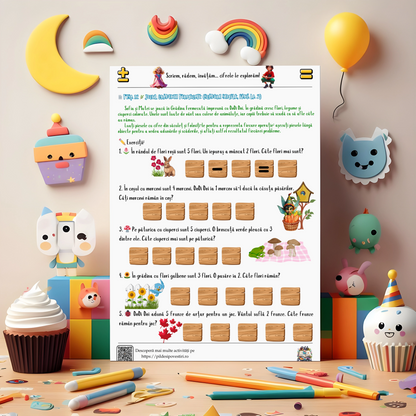 Mapa Educativă ”Curaj Prieteni, Putem Învăța Matematica”