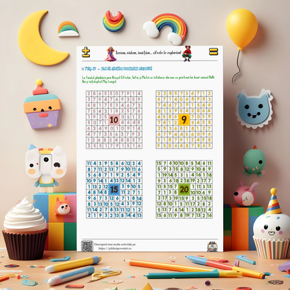 Mapa Educativă ”Curaj Prieteni, Putem Învăța Matematica”