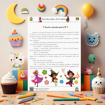 PROMO - Cutia Curioșilor - Matematică, Alfabet și Labirinturi - Clasa Pregătitoare