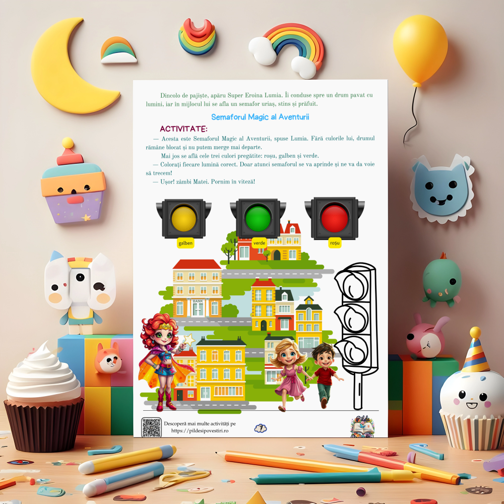 Mapa Educativă: SuperEroii Înțelepciunii – Aventuri Magice către Tărâmul Înțelepciunii!