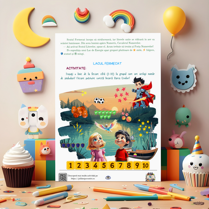 Mapa Educativă: SuperEroii Înțelepciunii – Aventuri Magice către Tărâmul Înțelepciunii!