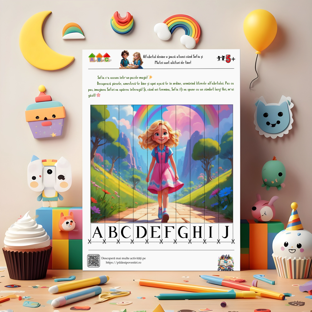 PROMO - Cutia Curioșilor - Matematică, Alfabet și Labirinturi - Clasa Pregătitoare