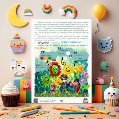 Mapa Educativă: SuperEroii Înțelepciunii – Aventuri Magice către Tărâmul Înțelepciunii!