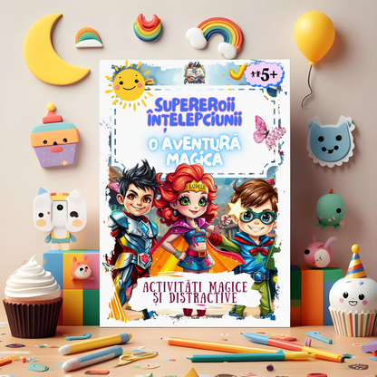 Mapa Educativă: SuperEroii Înțelepciunii – Aventuri Magice către Tărâmul Înțelepciunii!