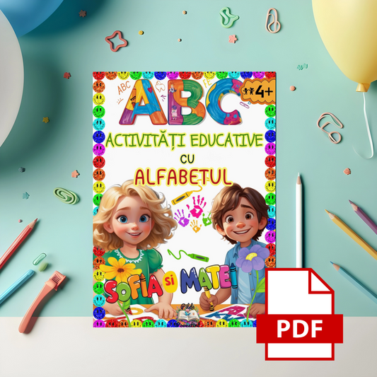 Alfabetul - Fișe Educative - Invățăm și ne jucăm