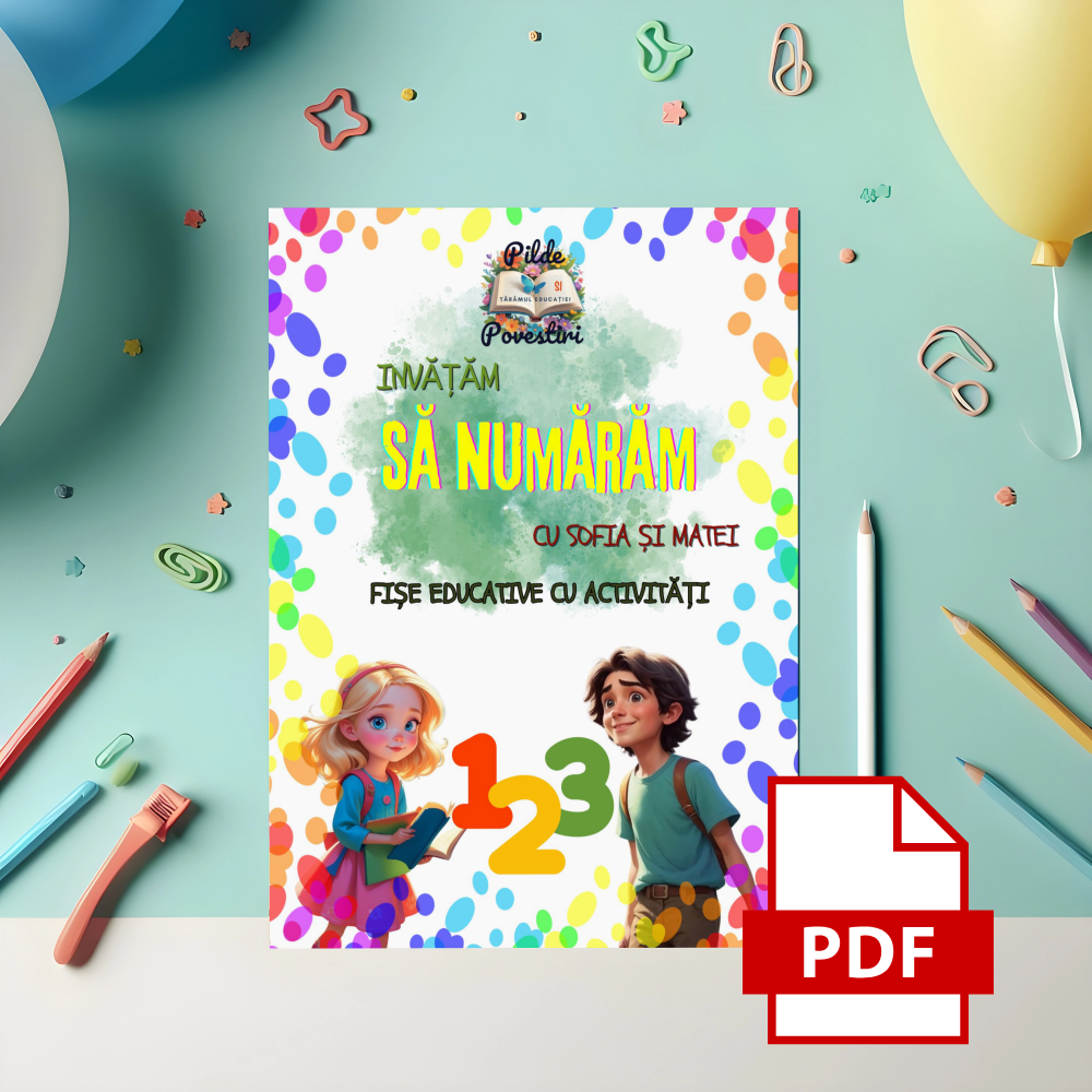 Învățăm să numărăm - Fise Educative cu Activități
