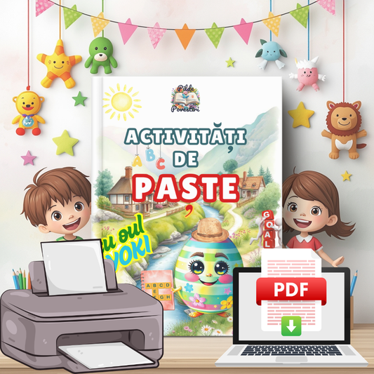 Activități de Paște cu Oul Yoki – Joc și Învățare! 🌸