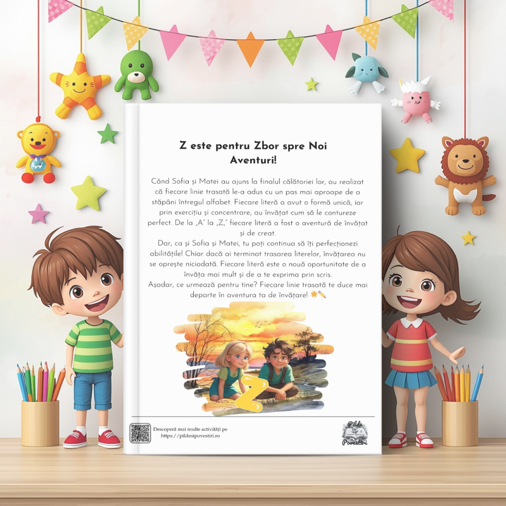 Prima Mea Cutie cu Fișe de Lucru – Litere și Numere cu Sofia și Matei