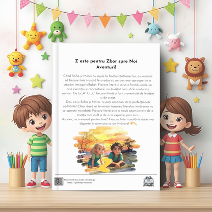 Prima Mea Cutie cu Fișe de Lucru – Litere și Numere cu Sofia și Matei