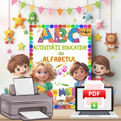 Alfabetul - Fișe Educative - Invățăm și ne jucăm